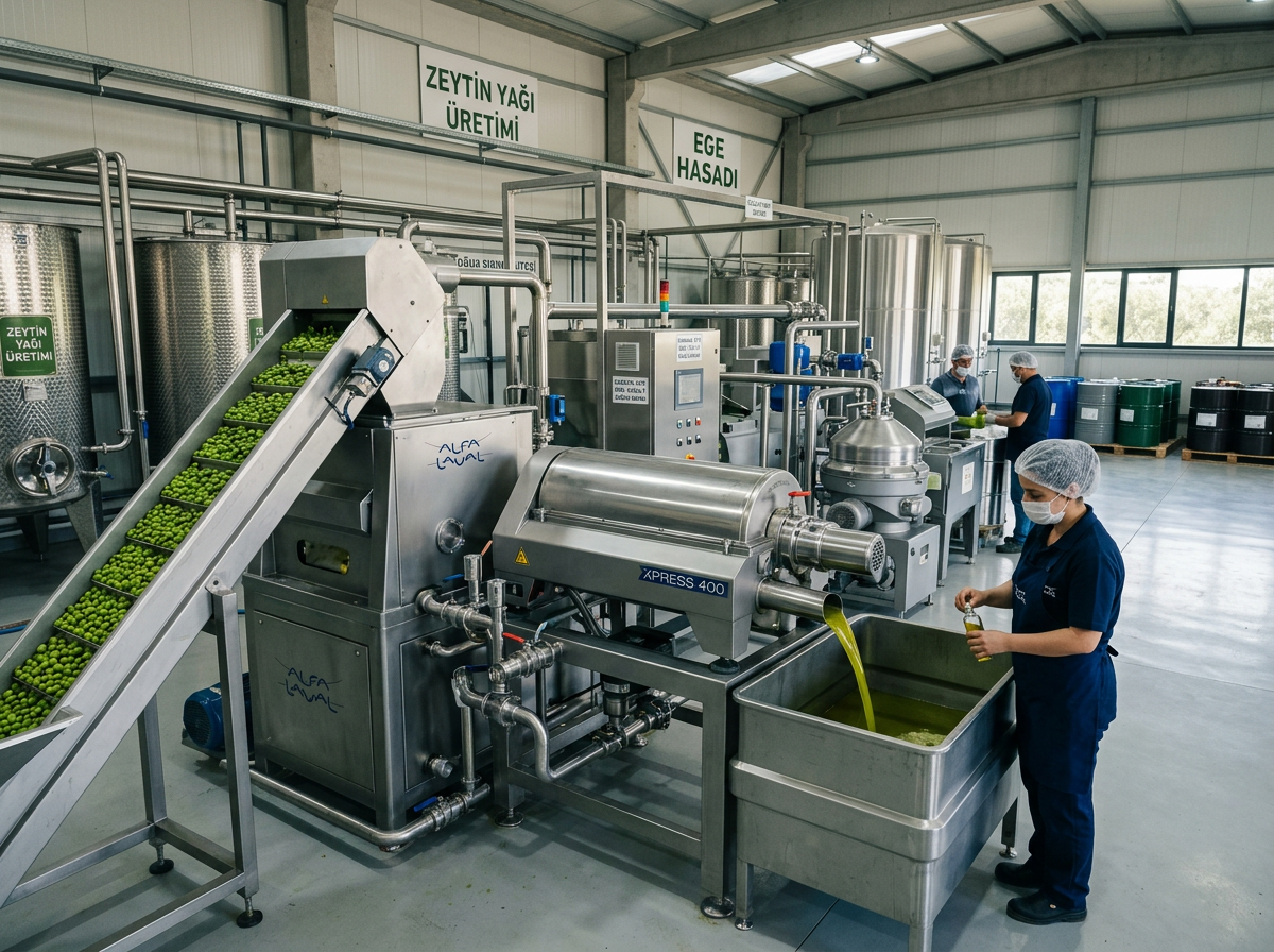 Modern cold-press facility