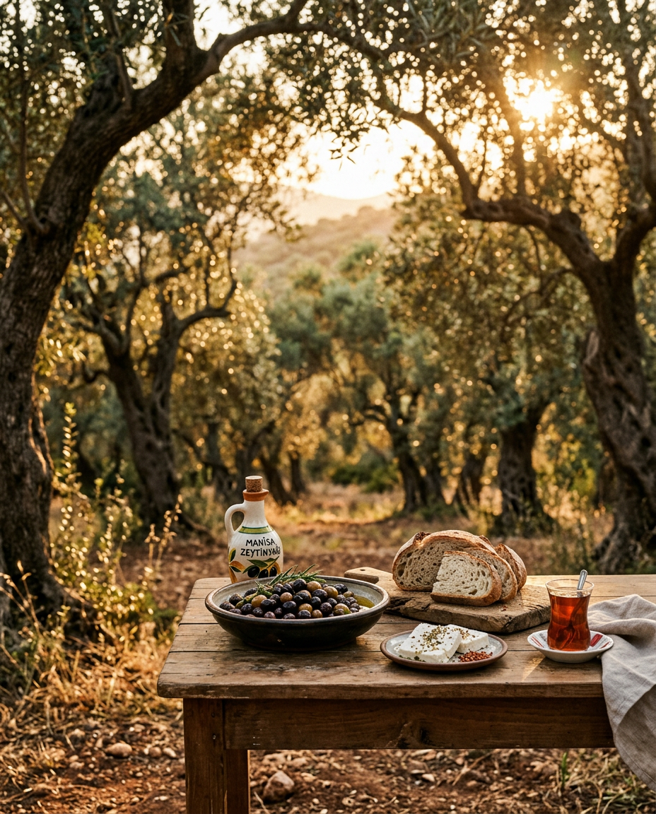 Aegean olive grove